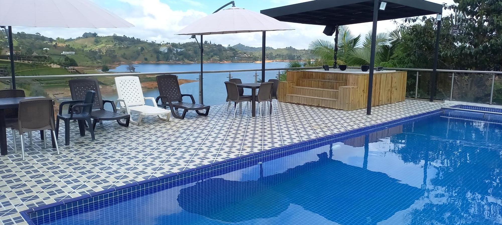 Hotel Mirador Cielo Blue El Penol  외부 사진