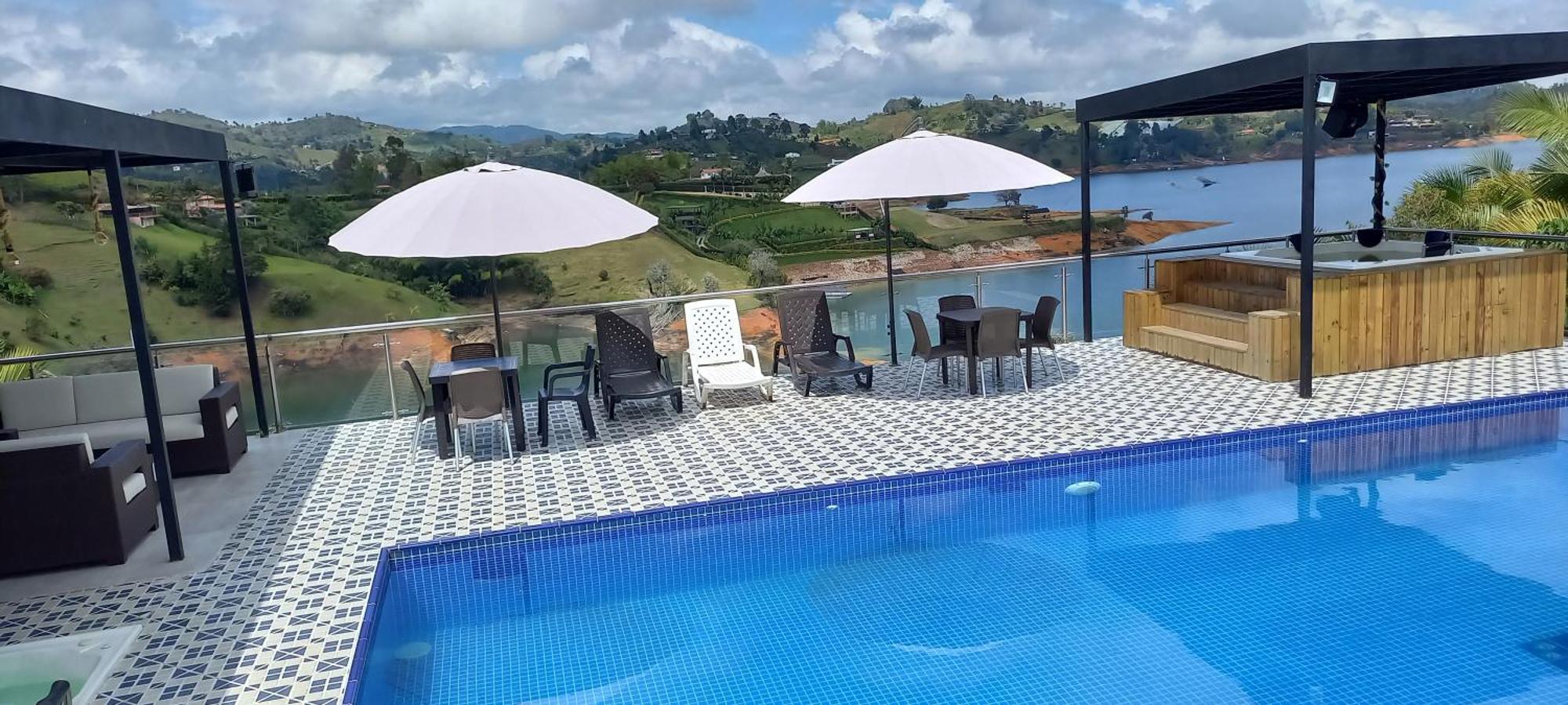 Hotel Mirador Cielo Blue El Penol  외부 사진